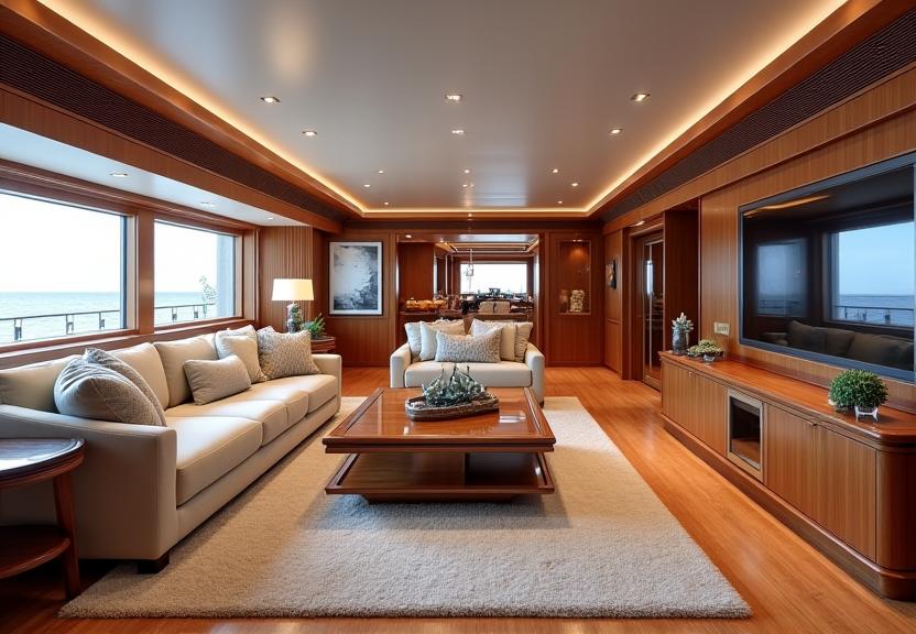 Interior luxuoso do Atlântico I